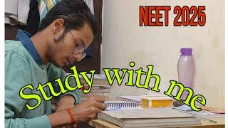 Rishabh Mishra Neet is live! Before test night study with me #neet #rishabhmishraneet