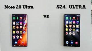 Samsung S24 Ultra vs Note 20 Ultra | Speed Test