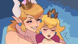 Bowsette takes Peach for a "ride" - Animated Comic Dub