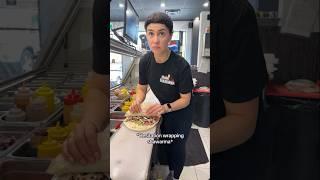 I haven’t put in my 10,000 hours. Shirley’s got her 10,000 hours. #kitchenstaff #shawarma #oakville