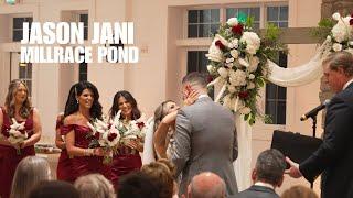 Real SCE Weddings - Vanessa and Michael at Millrace Pond -JASON JANI