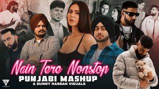 Nain Tere Nonstop Punjabi Mashup | Shubh Ft.Sonam Bajwa | You And Me Nonstop Jukebox | Sunny Hassan