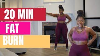 20 MIN FAT BURNING WORKOUT AT HOME! Body for days challenge!