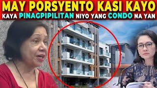  MAY PORSYENTO kasi KAYO kaya PINAGPIPILITAN niyo yang CONDO na yan!!! - SEN. VILLAR | Jevara PH