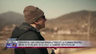 STIRE 05  DEPUTATUL USR CRISTIAN BRIAN A TRECUT LA COMISIA PENTRU MEDIU ȘI ECHILIBRU ECOLOGIC A CAME