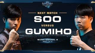 soO vs GuMiho ZvT – Quarterfinal 2 – WCS Global Finals 2017 – StarCraft II