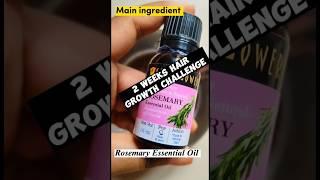 DIY Serum for extreme Hair Growth | 2 weeks hair growth challenge | #shorts #diy #hairgrowth