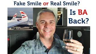 Is BA Back?  British Airways NEW Business Class - A350