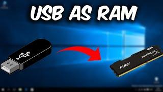 How To Use Your USB Flash Drive as RAM To Speed Up Windows (2021)