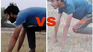 Morning walk and race with brother || Who won the race? || HA Goheer