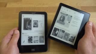 Kindle Oasis & Tolino Vision 3 HD im Vergleich