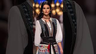 Romanian inspired Fashion  #fashion #culture #traditional #romania