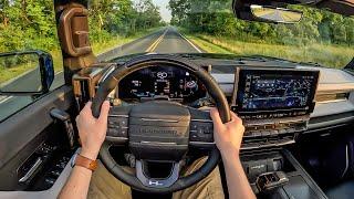 2024 GMC Hummer EV SUV 3X - POV Sunset Drive (Binaural Audio)