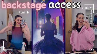 BTS of a Ballet Life + Stage Make Tutorial | exclusive backstage pass!