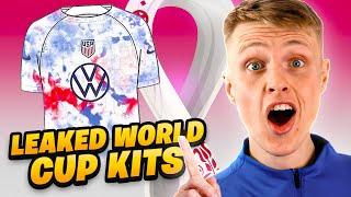 Reacting To LEAKED 2022 WORLD CUP FOOTBALL KITS!