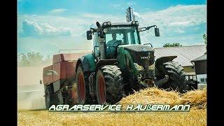*[GoPro]* Agrarservice Häußermann / Stroh Pressen/ Fendt 927 Vario/  *[FullHD]*