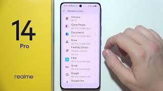 Realme 14 Pro: How to Disable Network Access for App