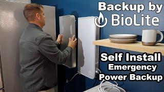 Backup by BioLite! Easy Self Install Emergency Home Power Backup Solution