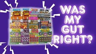  I had a gut feeling on these Allwyn national lottery scratch cards! Was it right? £40 in play