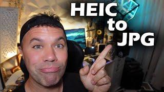 How To Convert HEIC To JPG for Free (Mobile & Desktop)