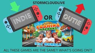 Baltoro Games Cooking Tycoon Games - Every game is the same?? Indie or Outie 45 - Nintendo Switch