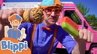 Blippi Explores an Ice Cream Truck | Learn Numbers For Kids | Educational Videos For Toddlers