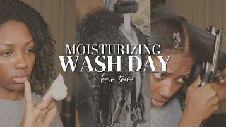 Moisturizing Wash Day | Niara Alexis