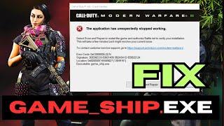 How to fix Mw2 #gameship exe error fix in #warzone 2.0 & modern warfare 2 || by borntoplaygames