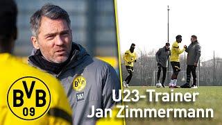 "Quickly become a unit with the boys!" | Interview with U23 coach Jan Zimmermann