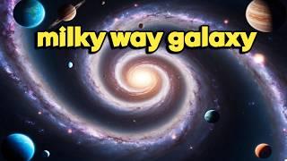 Amazing Facts About Milky Way Galaxy , The Universe | Solar system Class 6 #earth #sun  #education