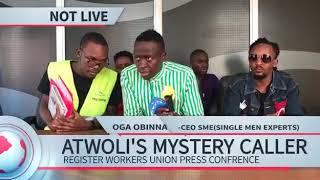 ATWOLI'S MYSTERY CALLER EXPOSED