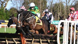 KAID D'AUTHIE defies monster drift to impress at Leopardstown