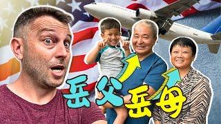 My Chinese Mom and Dad came to the USA...with no English