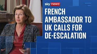 French ambassador to UK says there is no military solution to ending Iran's nuclear program
