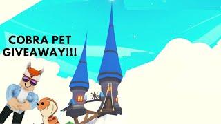 NEW PET COBRA & HOW TO GET ONE FOR FREE!!!