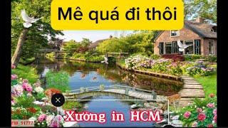 Top 100+ mẫu tranh 3d phong cảnh phòng khách đẹp được chọn lọc mới nhất