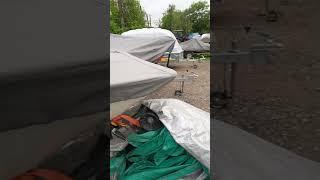 Универсальный тент на катер Welcraft 210