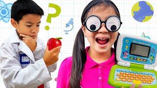 Alex and Jannie Try Cool Science Experiments for Kids – Toys and Colors Compilation Videos