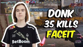 donk 35 Kills (Train) FACEIT Dec 25, 2024 | CS2 POV