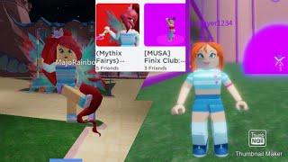 showcasing 2 winx roblox games #winxclub #roblox