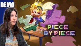 A jigsaw puzzle platformer | Piece by Piece (demo) Playthrough