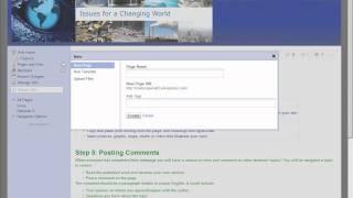 wikispaces - making a page