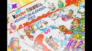 Киндер Сюрприз. Адвент календарь 2003 года #12. Kinder Surprise 2003