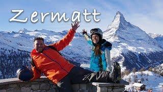 Matterhorn Mountain in Zermatt, Switzerland - The Pitt Stops Videos (4k)