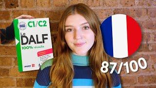 How I passed the DALF C1 French exam! (tips, resources, test info)