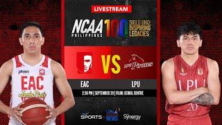 EAC vs LPU (Men’s Basketball) | NCAA Season 100 - Replay