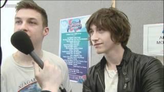 Arctic Monkeys chat to Huw Stephens at Radio 1's Big Weekend 2011