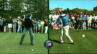 Golf Swings: Tiger Woods and Vijay Singh Slow Motion: 05/05/07