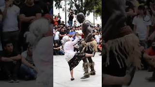 WHAT IS THAT THING?!  Grandma Fights a SCARY MONSTER!  #epicbattle #motivation #martialarts