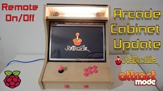 Arcade Cabinet Update Remote On/Off Retropie Attract Mode Raspberry Pi 3